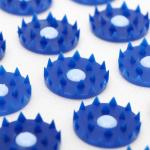 Аппликатор «Кузнецова», 70 колючек, спанбонд, 23?32 см, синий.