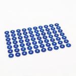 Аппликатор «Кузнецова», 70 колючек, пленка, 23?32 см, синий.