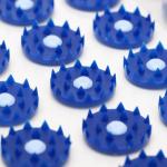 Аппликатор «Кузнецова», 70 колючек, пленка, 23?32 см, синий.