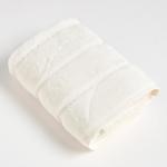 Полотенце махровое Love Life «Ария» 70?140 см, белый, 100% хл, микро-коттон, 450 г/м?