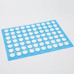 Аппликатор «Кузнецова», 70 колючек, спанбонд, 23?32 см, голубой.