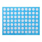 Аппликатор «Кузнецова», 70 колючек, спанбонд, 23?32 см, голубой.