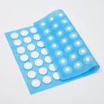 Аппликатор «Кузнецова», 70 колючек, спанбонд, 23?32 см, голубой.