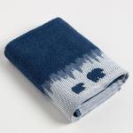 Полотенце махровое Love Life «Winter dream» 70?130 см, синий, 100% хл, 400 г/м?