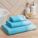 Полотенце махровое Love Life «Winter dream» 70?130 см, голубой, 100% хл, 400 г/м?