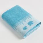 Полотенце махровое Love Life «Winter dream» 70?130 см, голубой, 100% хл, 400 г/м?