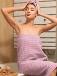 Набор банных полотенец LoveLife Waffle lavender 2 шт.: 100?150, 50?100 см, хлопок 100%
