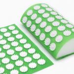 Аппликатор Кузнецова комплект, 144 колючки, спантекс, зелёный, 260?560 мм + валик 140?230