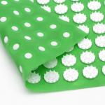 Аппликатор Кузнецова комплект, 144 колючки, спантекс, зелёный, 260?560 мм + валик 140?230