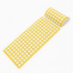 Аппликатор Кузнецова комплект, 144 колючки, спантекс, желтый, 260?560 мм + валик 140?230