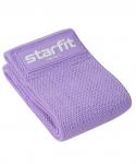 Мини-эспандер STARFIT ES-204, высокая нагрузка, текстиль, фиолетовый пастель