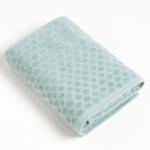 Полотенце махровое Love Life «Комфорт» 70?140 см, серо-голубой, 100% хл, 500 г/м?