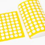 Аппликатор Кузнецова комплект, 144 колючки, спантекс, жёлтый, 260?560 мм + валик 190?320 мм