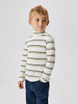Джемпер детский для мальчиков Chitos зелено-коричневая полоска