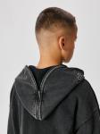 Куртка (толстовка) детская для мальчиков Iommi пепельно-серый
