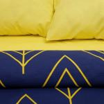 Постельное бельё 1.5-спальное «Этель. Желтый лепесток», поплин