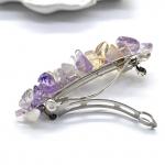 Заколка для волос с аметрином 6*1,5*1,5см