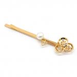 Заколка для волос с жемчугом 15*64мм