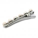 Заколка для волос с жемчугом 6*50мм