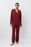 Комплект ARUELLE MERRY SET SOFT со штанами бургундское вино