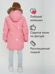 Парка зимняя подростковая для девочки розового цвета 2490R