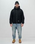 Куртка из вельвета мужская демисезонная черного цвета 25336Ch