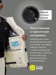 Горнолыжный костюм мужской зимний белого цвета 383Bl