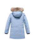 Парка зимняя подростковая для девочки голубого цвета 9332Gl