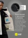 Горнолыжный костюм мужской зимний белого цвета 392Bl