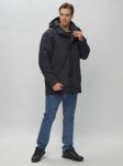 Куртка и парка 3 в 1 трансформер MTFORCE темно-синего цвета 2359TS