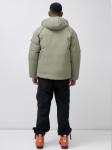 Куртка молодежная мужская зимняя с капюшоном серого цвета 25313_1Sr