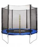 УЦЕНКА Батут c сеткой BASEFIT TR-201 305 см, синий