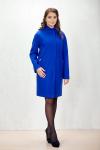 Пальто 19101/пояс  (василек)