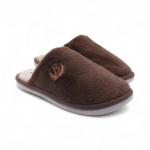 Тапочки домашние 10348-3 коричневые
