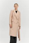Пальто женское демисезонное 25775 (кремовый)