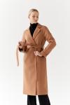 Пальто женское демисезонное 22555  (кэмел)