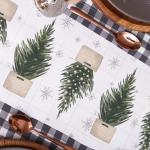 Дорожка на стол «Этель» Happy New Year 30?70 см, 100% хлопок, саржа 190 г/м?