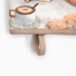 Варежка-прихватка новогодняя «Этель. Уютных вечеров» 15?28 см, саржа, 100% хл, ватин 250 г/м?