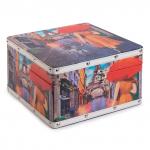 "Gamma" DBK-05 шкатулка декоративная "сундучок" 24 х 24 х 14 см №023 "Прогулка по Парижу"