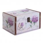 "Gamma" DBK-07 шкатулка декоративная "сундучок" 28 х 20 х 15 см №014 "Изящная гортензия"