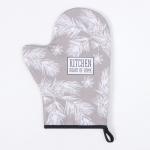 Варежка-прихватка новогодняя «Этель. Рождественские ветки», 20?28 см, 100% хлопок, ватин 250 г/м?