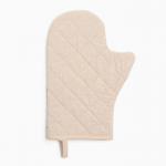 Варежка-прихватка новогодняя «Доляна» Christmas kittens, 20?28 см, 35% хлопок, 65% п/э, ватин 250 г/м?