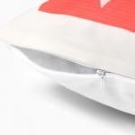 Подушка декоративная «Этель» Love, 40?40 см, велюр