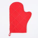 Варежка-прихватка новогодняя «Этель. Уютное Рождество», 20?28 см, 100% хлопок, ватин 250 г/м?