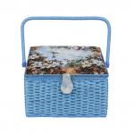 "Gamma" SBJ-011 шкатулка для швейных принадлежностей 31.5 х 31.5 х 19 см Колибри в цветах