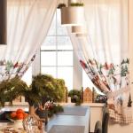 Комплект штор для кухни с подхватами «Этель» Horse family, размер 145?180 см, 2 шт., габардин