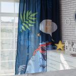 Шторы портьерные «Этель» T-rex, 145?260 см, 2 шт., габардин