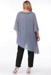 Блуза Anastasia Mak 660Бл серый