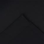 Штора блэкаут портьерная «Этель», 250?265 см, чёрная