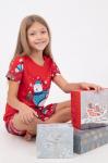 Детская новогодняя пижама Happyfox